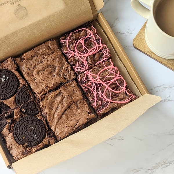 Gluten and/or Dairy Free* Letterbox Brownies