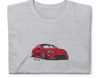 Toyota GT86 Modified Car Short Sleeve T-Shirt