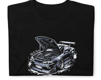 S15 Silvia Japanese Legends Custom Graphic Short-Sleeve Unisex T-Shirt