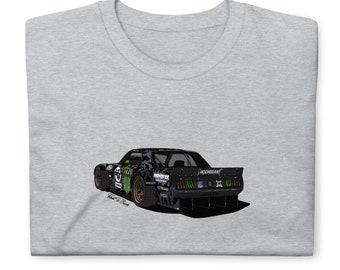 Racing Hoonicorn Mustang Custom Short Sleeve T-Shirt