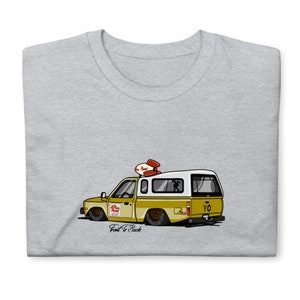 Pizza Planet Truck Disney Pixar Koszulka z krótkim rękawem