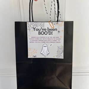 You&#39;ve been booed instant download gift tag