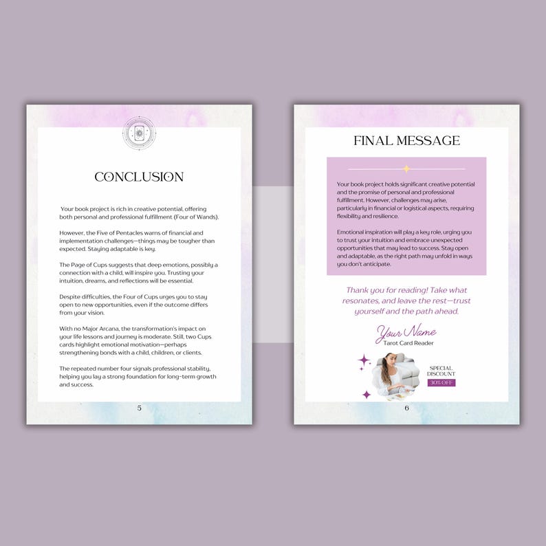 Editable Tarot
Tarot Reader Templates
Tarot Reading Template
Canva Template for Tarot Cards
Tarot Reading Canva Template
Tarot Email Reading Template Canva
Tarot Business Templates
Tarot Workbook
Tarot Templates
Tarot Reading Pdf
Tarot Spread Printable
Tarot Digital Products
Tarot and Oracle Card