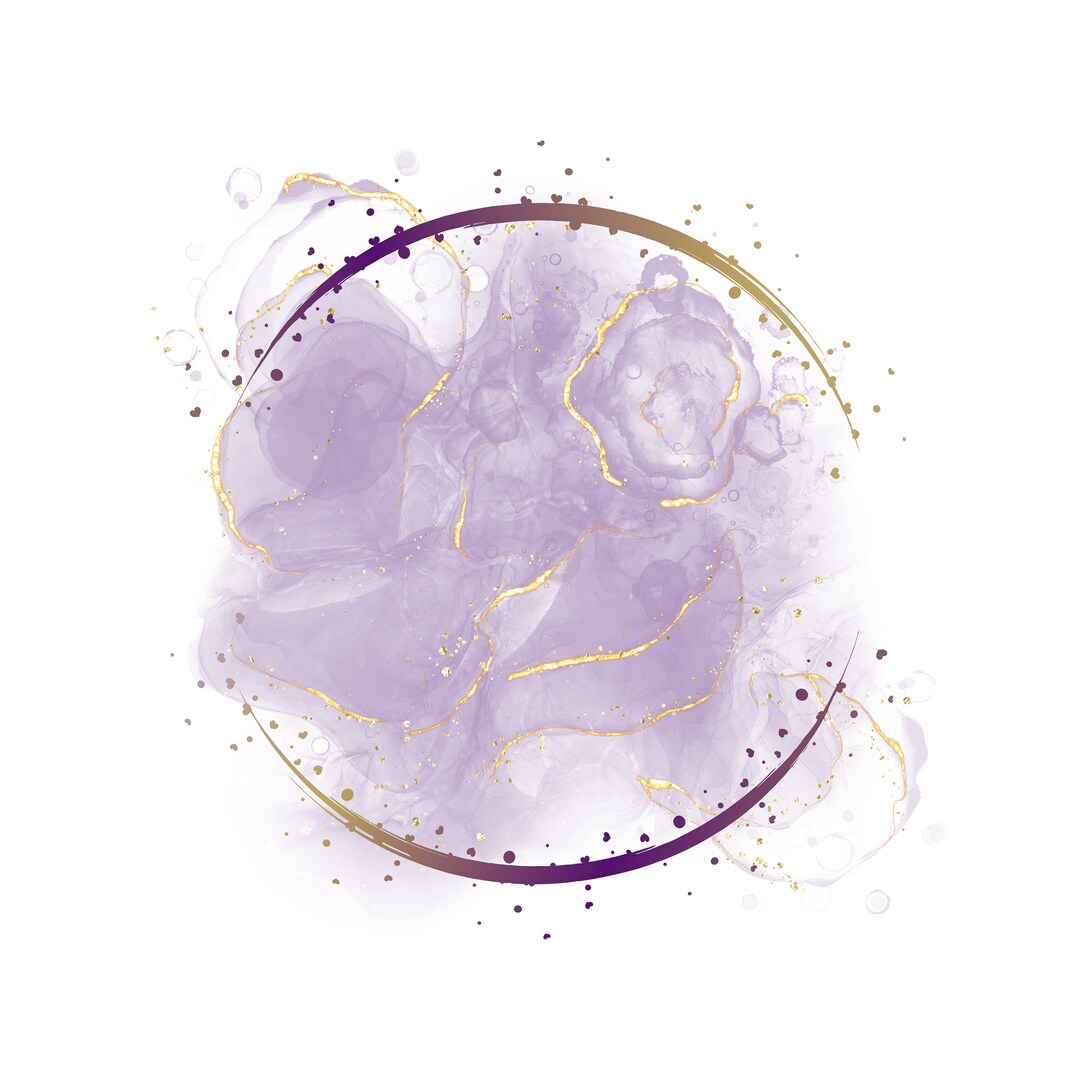 Purple Background Logo Background Watercolor Background - Etsy