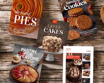 Ultimate Pastry Bundle (PDF) Cookies, Cakes, Pies & More by Kica Academy