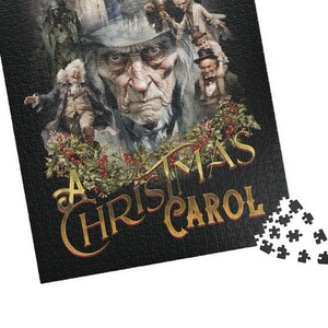 A Christmas Carol Puzzle | Scrooge Puzzle | 1,014-piece Jigsaw | Free Shipping