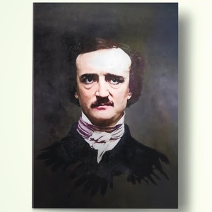 Cartão de felicitações E A Poe [EUA/Canadá] Pacote com 10 cartões | Envelopes incluídos | Envia somente para EUA/Canadá [veja a lista separada para todo o mundo]