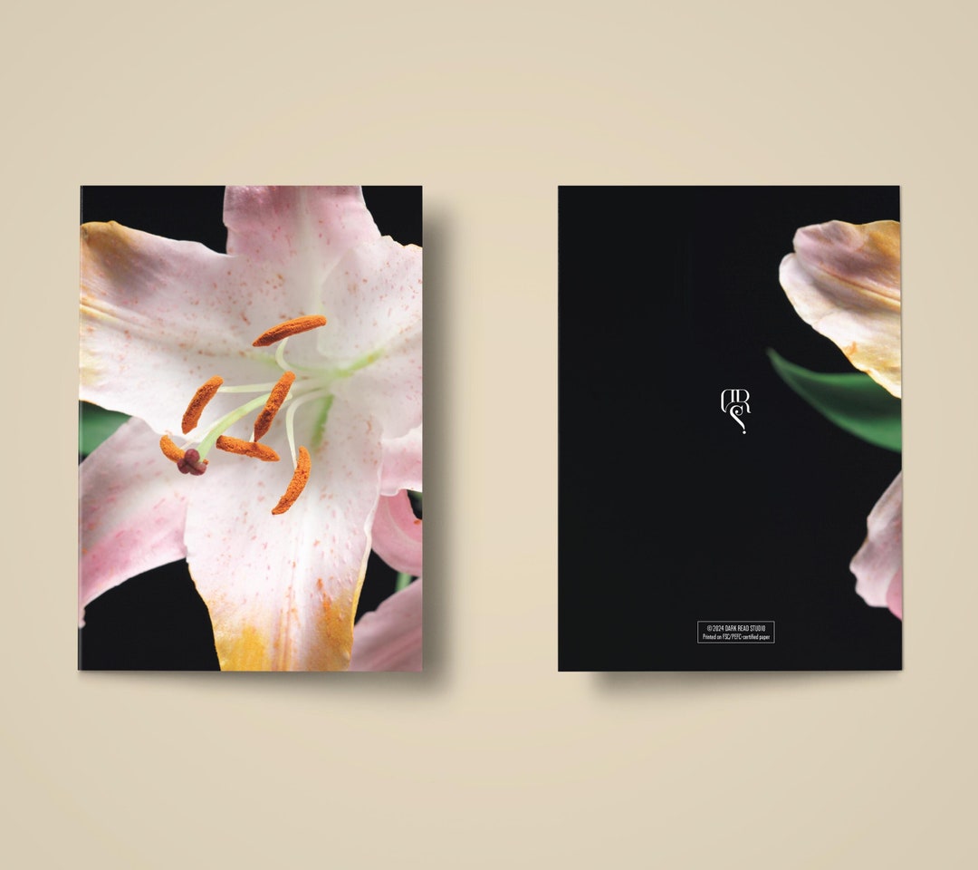 Lily Greeting Card [us/canada] Pack of 10 Cards | Premium Envelopes ...