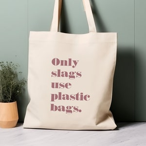 100%コットントートバッグ。スラグのみプラスチックバッグを使用しています。環境に優しいショッピングバッグ、一生使えるバッグ
