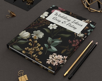 Wildflower Blooms Journal Hardcover | Personalized Name Option | Customize Your Way