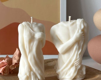 Body candle gifts Man woman torso candle Greek goddess candle Unique candle Decorative candles Venus candle Bust candle Valentines day gifts