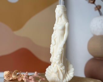Aphrodite Kerze Frauenkörper Kerze Geschenke Göttinnenkerze Einzigartige Kerze Hausgemachte Wachs schmilzt Griechische Kerze Dekorative Kerze skulpturale Kerze