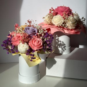 Blumenkerzenstrauß Einzigartiges Muttertagsgeschenk zum Geburtstag