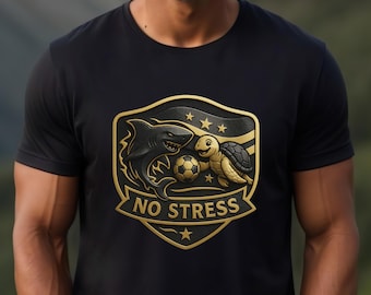 Cabo Verde World Cup Shirt, Cabo Verde No Stress Shirt, Fun Cabo Verde Soccer Shirt, Gift for World Cup Fans, Cabo Verde Fans Shirt