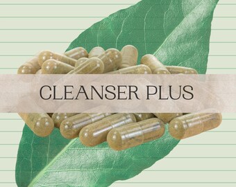 Cleanser Plus - 100 Capsules - Dr Sebi Inspired - Alkaline/Holistic