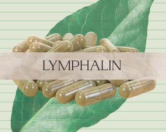 Lymphalin - 100 Capsules - Dr Sebi Inspired - Alkaline/Holistic