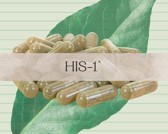 His-One  - 100 Capsules - Dr Sebi Inspired - Alkaline/Holistic