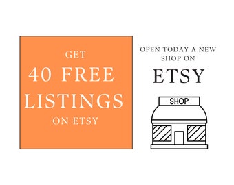 40 Free Etsy Listings *NO PURCHASE NECESSARY*