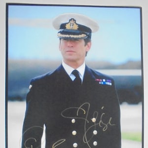 Pierce Brosnan original autograph &quot;JAMES BOND 007&quot; motif large photo 20x30