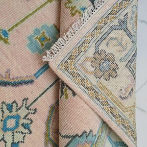 Persian Oushak Aesthetic Neutrals Rugs 5x8, 6x9, 8x10, 9x12, 10x14 ft Handmade Rugs for Living Room - Antique Contemporary rug,