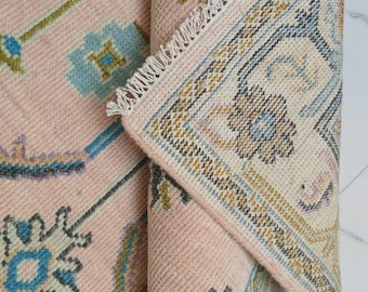 Persian Oushak Aesthetic Neutrals Rugs 5x8, 6x9, 8x10, 9x12, 10x14 ft Handmade Rugs for Living Room - Antique Contemporary rug,