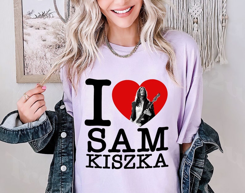 Sam Kiszka Greta Van Fleet Shirt, Gvf Merch Tour 2024 Shirt, Y2k Shirt