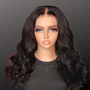 Ocean Wave HD Lace Wig: Glueless, Pre-Bleached Human Hair