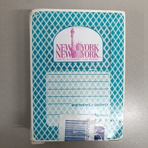 Vintage Playing Cards Casino New York New York Las Vegas