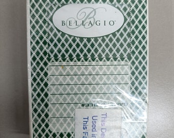 Vintage Playing Cards Casino Bellagio Las Vegas Nevada