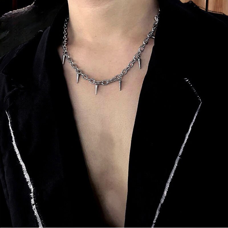 Emo Aesthetic Chain Necklace - ShopperBoard