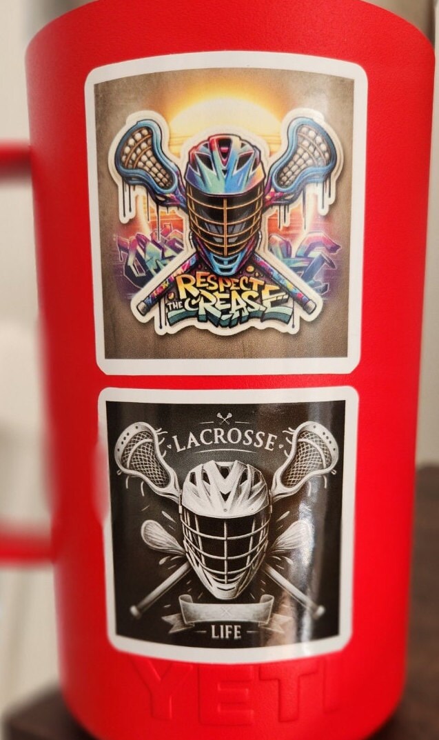 Lacrosse Team Defense Sticker Coach MVP Reward Sticker Fun Girls ...