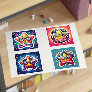Pegatinas de recompensa para la escuela primaria, pegatinas educativas para niños, pegatinas divertidas de aprendizaje para el aula, pegatinas para decoración del aula, pegatinas para pensamiento crítico