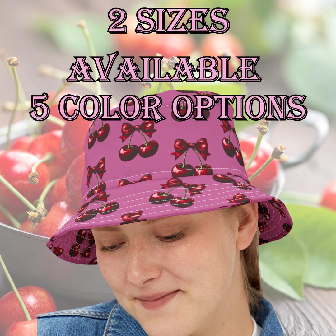 Hot Girl Summer Embroidered Cherry Cap