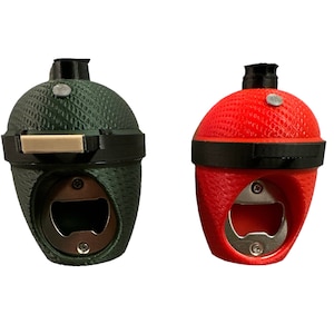 BBQ Kamado Joe and Big Green Egg Grill Bottle Opener | Smoker and Grilling Gift | Gift For Him | Outdoor and Indoor Decor |Father&#39;s Day Gift