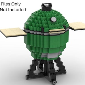 Big Green Egg Grill LEGO - Digital Instructions and Parts List Only