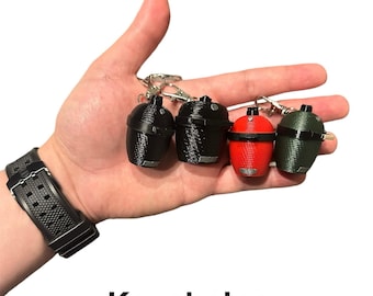 Kamado Grill Keychain: Miniature Smoker Gift
