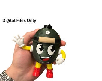 Kamado Grill Mascot 3D Model – STL Files for 3D Printing