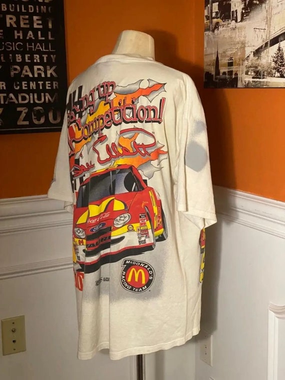 Vintage Bill Elliot McDonalds 1998 T-shirts Nasca… - image 1