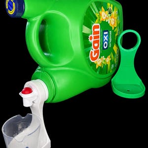 3D Printed Detergent Drip Catcher | Laundry Cup Holder Organizer