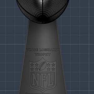 Replica del trofeo del campionato NFL immagine 3