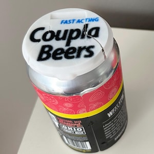 Custom Can Cover to Prevent Bugs and Spills