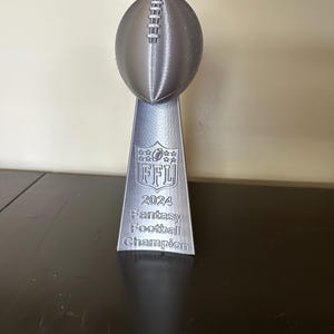 3D gedruckter Fantasy Football Trophäe