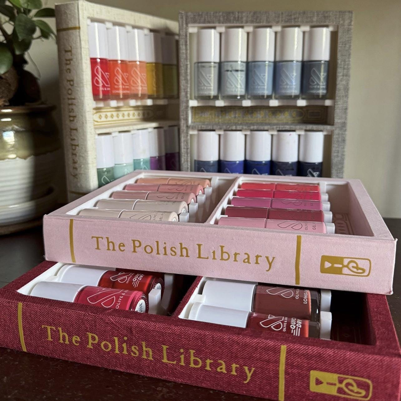 Limited Edition: the Polish Library - Olive & June Nail Polish
