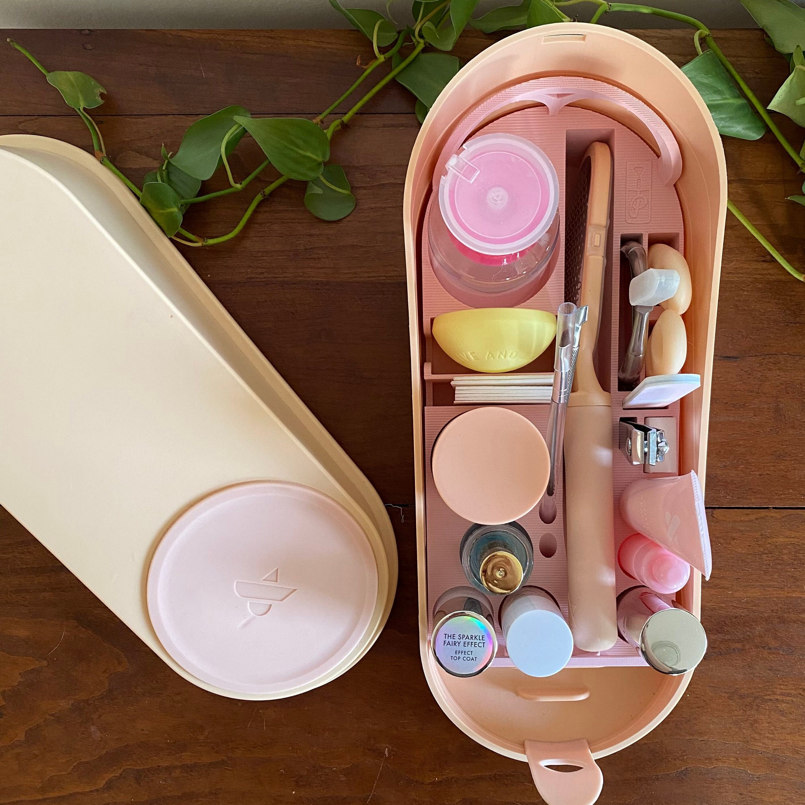Custom Posey Cozy - Olive & June At Home Pedicure Supplies Organizer
