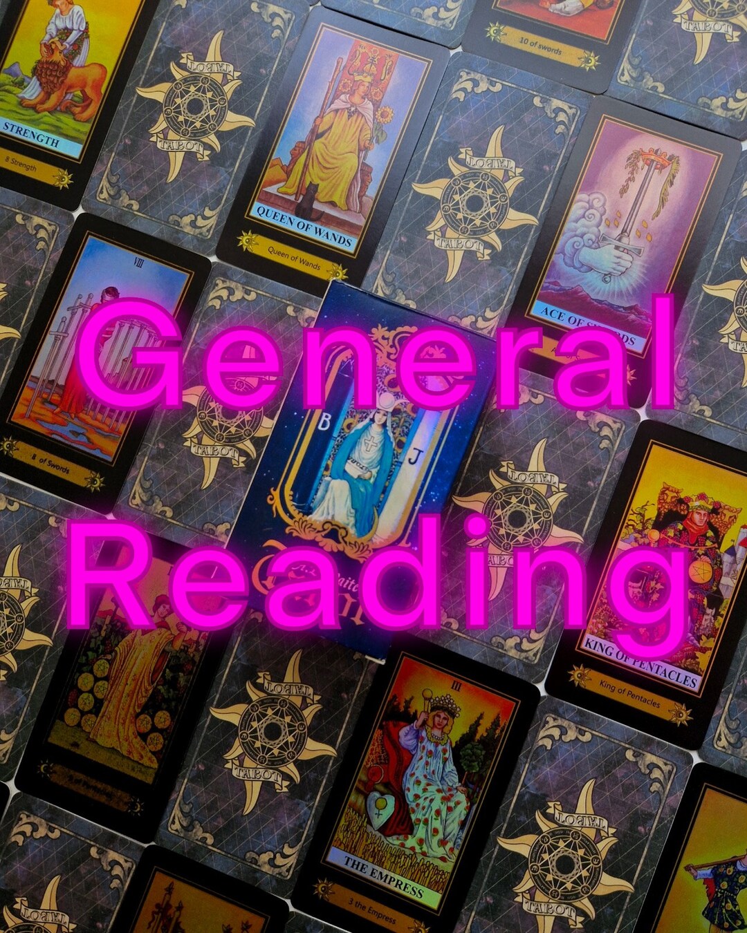 General Tarot Reading Life Career Love Future Past Present Etsy