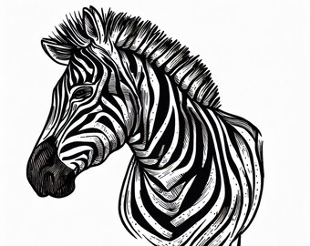 Camiseta de mujer linda cebra