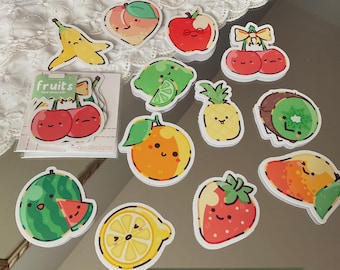 Fruit Sticker Pack ⁞ Gestanzte Aufkleber