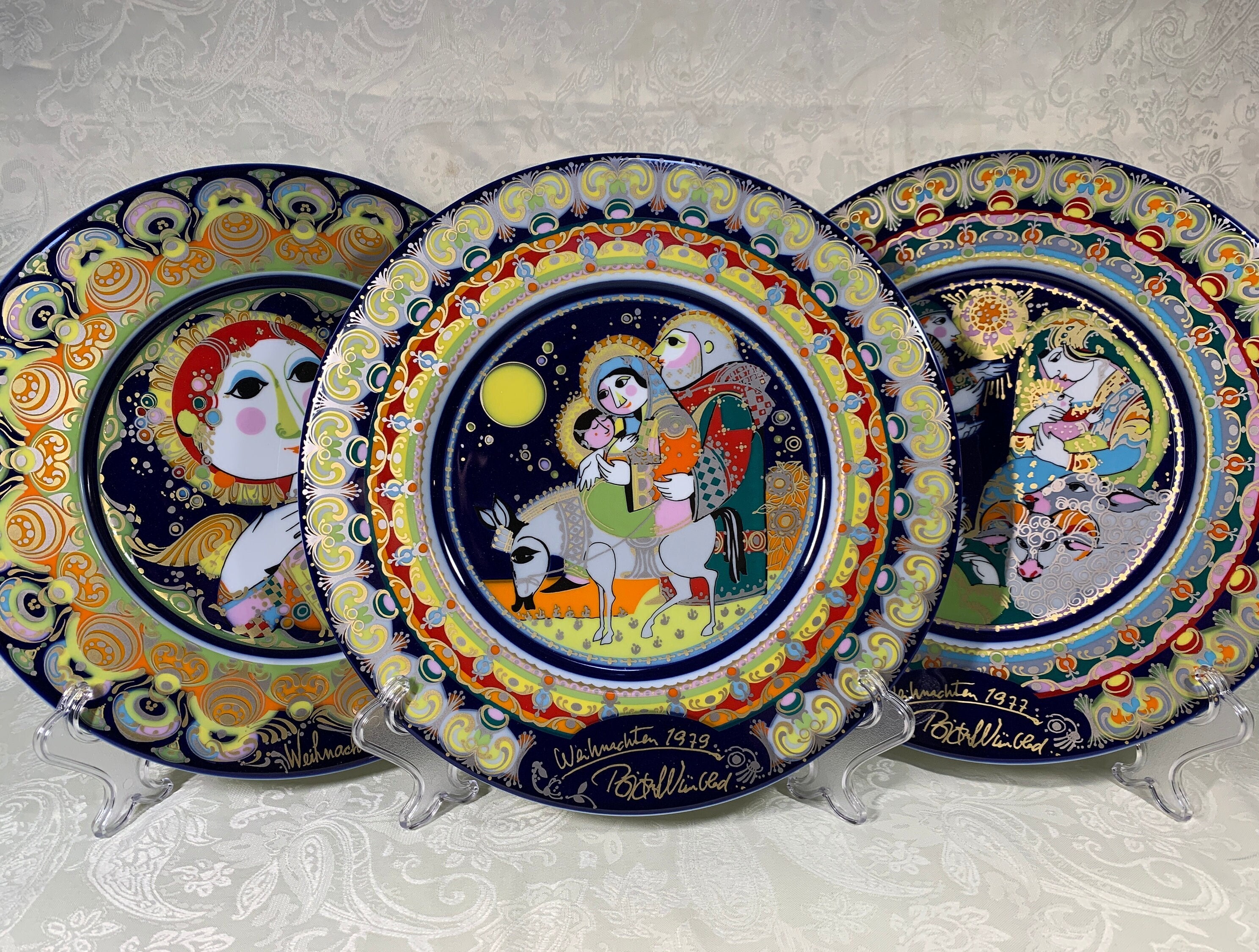 ヴィンテージ1979年製】ローゼンタールクリスマスプレート 1978