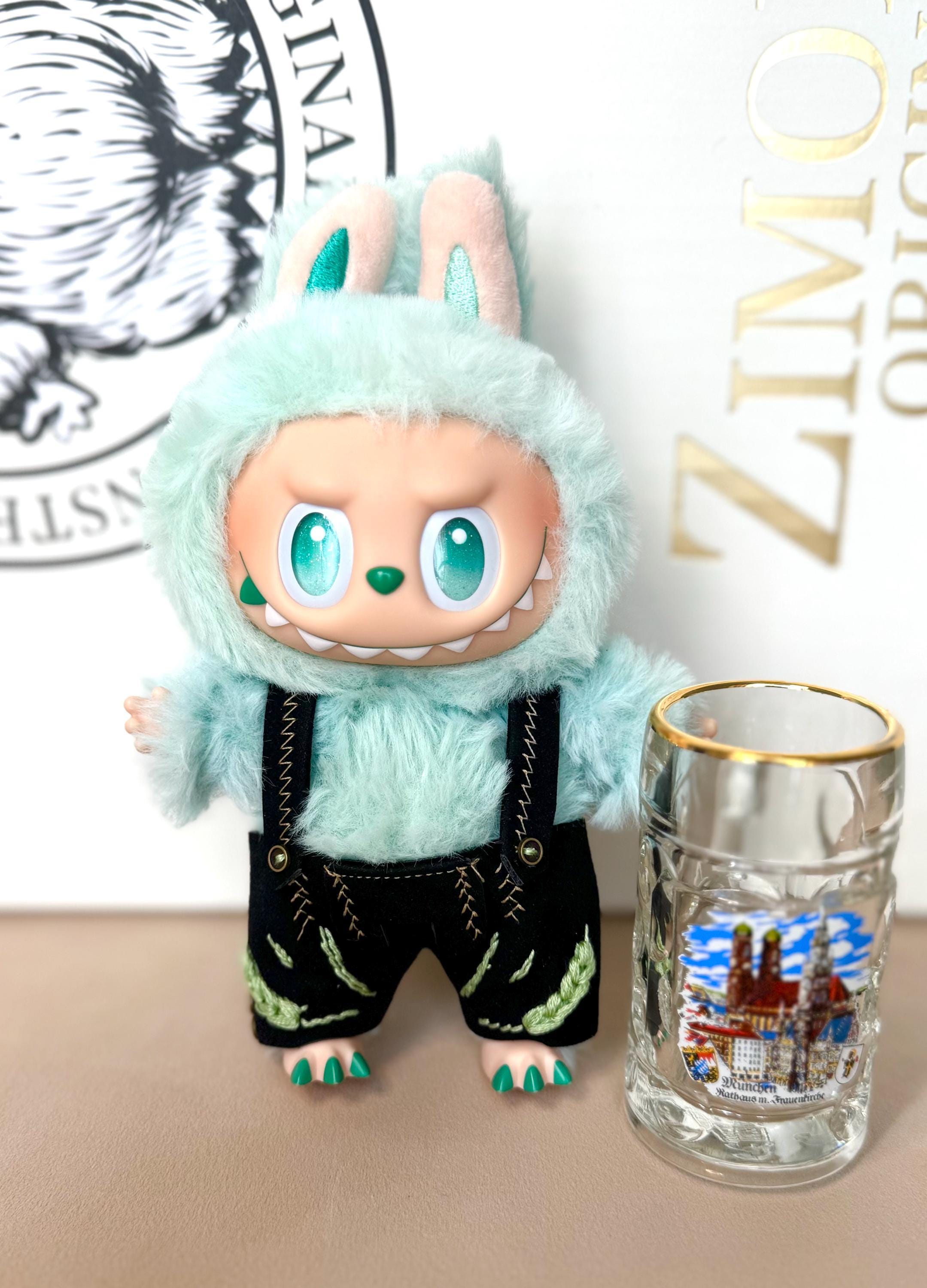 ★ 〇〇ページ　ラブブ用　コスチューム 緑5点セット　まとめて用 Labubu outfit green - Etsy 日本