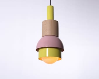 Pendant light, Pendant Chandelier, Colorful Macaron, Hanging Light Plug in, Colorful Chandeliers, Coffee lighting, Colorful lamp